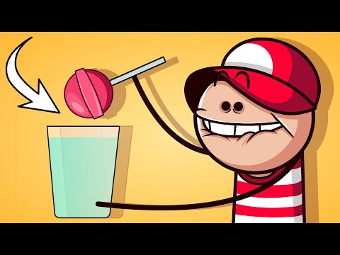 Suya Şeker Batırınca Olan (En Komik Animasyonlar)
