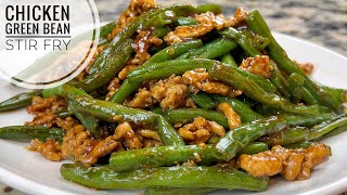 Ground Chicken And Green Bean Stir Fry | Easy Vegetable And Ground Chicken Stir Fry Recipe