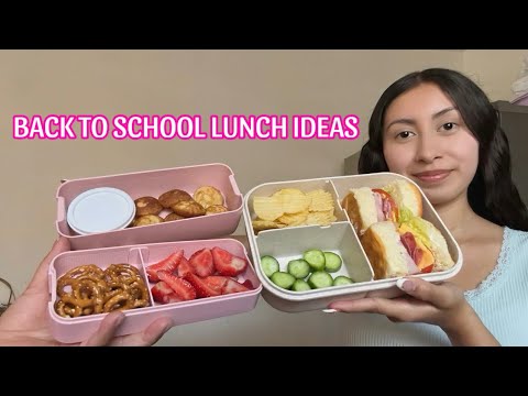 ASMR~Back to School Lunch Packing!!🥪🍓