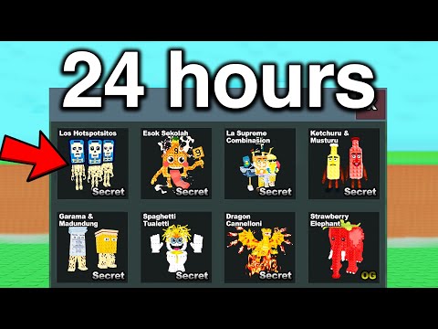 I Got Every Brainrot in 24 Hours
