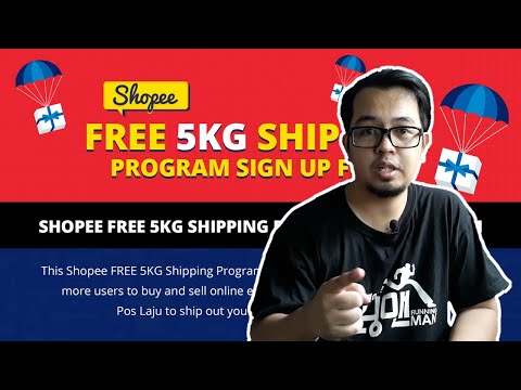 Shopee Poslaju Free Shipping Program Sign Up 11 2021