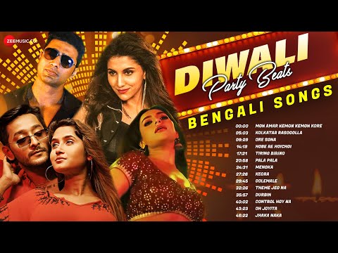 Diwali Party Beats Non-Stop - Bengali Songs | Mon Amar Kemon Kemon Kore, Kolkatar Rasogolla & More