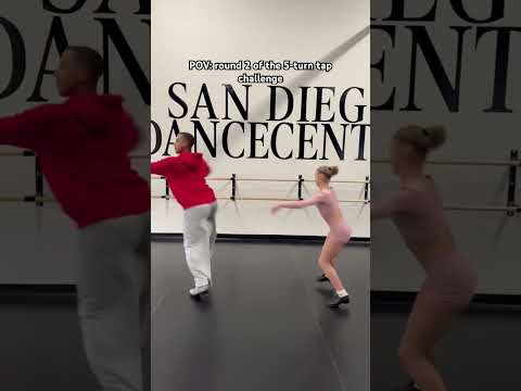 Okay THIS was better #tap #turns #challenge #dance #studio