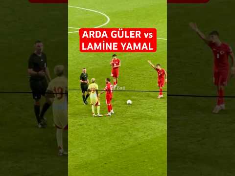 Arda Güler-Lamine Yamal kavgasını Orkun Kökçü ayırdı #ardagüler #lamineyamal