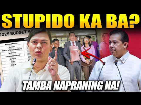 KAKAPASOK LANG! ROMUALDEZ NAPAPRANING NA TODO DEPENSA! VP SARA IMPEACHMENT  2025 BUDGET NAKAKASUKA