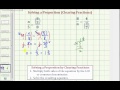 Proportion Solving Techniques Quiz