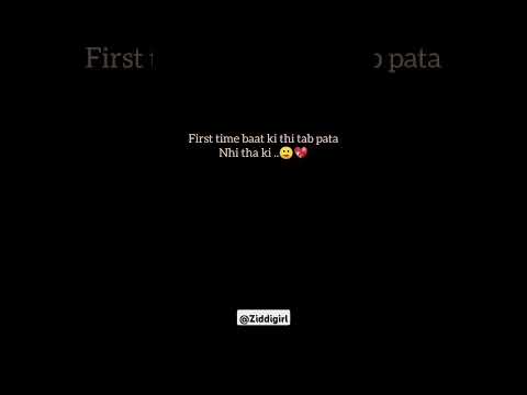 First time baat ki thi tab pata nhi tha ki🥺💖#youtubeshorts#couple#love#whatsappstatus#emotional#song