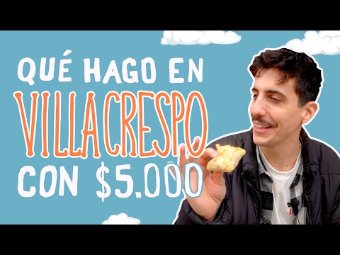 RECORRIENDO VILLA CRESPO con $5000