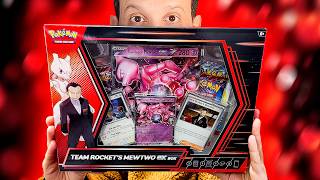 SORTE DE NOVO! ABRI A BOX DO MEWTWO IMPORTADA EQUIPE ROCKET | CAPITÃO HUNTER CARTAS POKEMON TCG