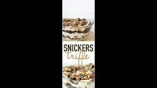 snicker home trifle recipe fast easy delicious