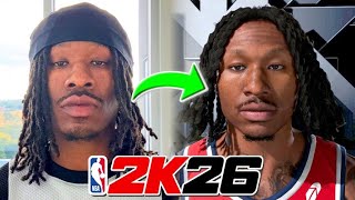 DUKE DENNIS GETS HIS FACE SCAN IN NBA 2K26