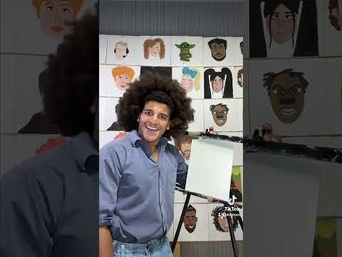 Blob Ross Paint The Lorax!! #thelorax #art #meme
