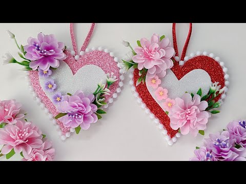 💞 Easy DIY Valentines Day Craft 2025 💞 How to make foamiran Heart