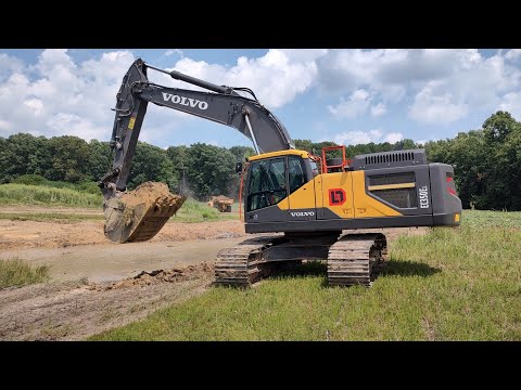6 Acre Pond Build  Lets Start Dredging