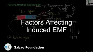 Factors Affecting Induced EMF