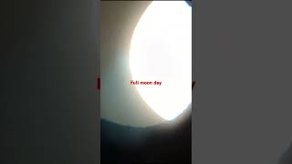 Fullmoon day |97x refractory telescope