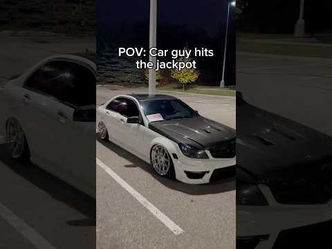 POV: Car guy hits the JACKPOT…