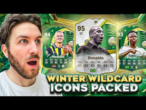 I Packed 40 x Winter Wildcards Players + Icons in a FC 25 Pack Opening!!