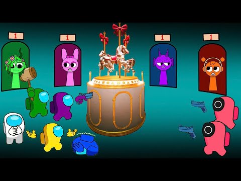 어몽어스 VS Mingle Game | Squid Game S02 (오징어 게임 시즌2) | KDC Toons AMONG US ANIMATION