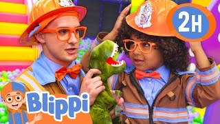 Blippi the Hero - Finding the Stuffies! | BEST OF BLIPPI TOYS | Educational Videos for Kids