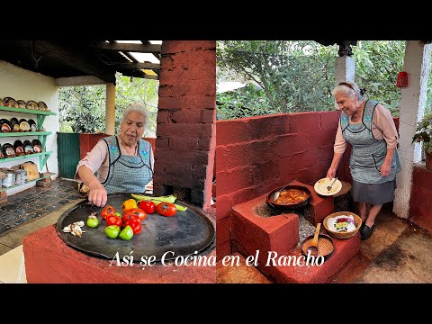 Comida Mexicana Fácil y Rápida Pollo Dorado en Salsa Tatemada Bien Sabroso