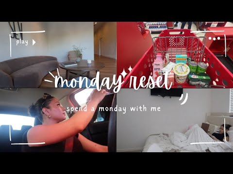 monday reset || errands , cleaning ...