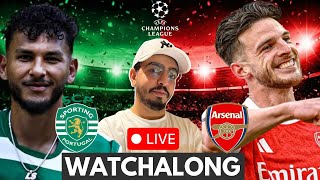 SPORTING vs ARSENAL LIVE 🔴 UCL QF FIRST LEG | SEASON ON THE LINE?! ⚠️🔥