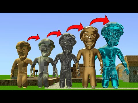 Creepy BLIPPI Evolution Stages From Earth to Diamond in Garry's Mod!