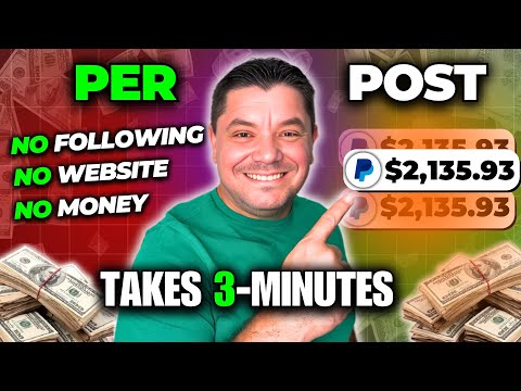 The 3-Minute Formula to Earn $2,135 Per Post (Affiliate Marketing For Beginners)