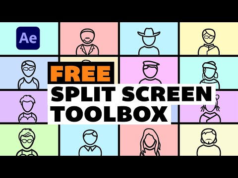How to Create FREE FAST and EASY SPLIT SCREENS in Adobe ...