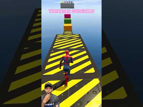 TANTANGAN JATUHIN BALON!!? #comedy #dubbing #funny #reaction #feedshorts #spiderman #gaming