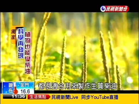 植物變柴油  生質能源夯－民視新聞 - YouTube