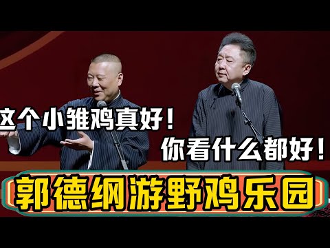 郭德纲游玩于谦野鸡乐园，太刺激了！郭德纲：于老师养的这个小雏鸡真好啊！于谦：你看什么都好！德雲社相聲大全 #郭德纲 #于谦#德云社#优酷 #优酷综艺