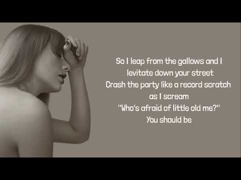 Taylor Swift - Who’s Afraid of Little Old Me? lyrics