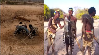 Review - Hadza tribe hunts and collects honey.