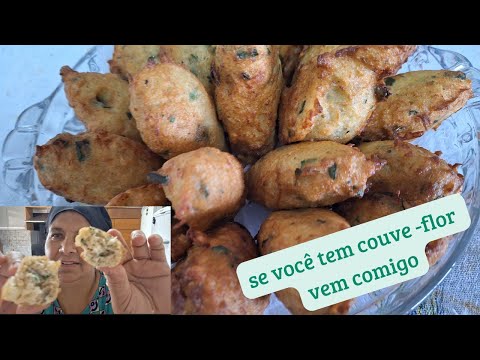 Petisco dos Deuses: Bolinhos de Couve-Flor e Frango Você Não Vai Resistir