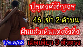 ปู่ธุดงค์สัญจรฝันเห็นเลข 3 ตัวแดงจึงคื่ง