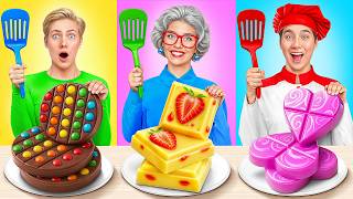 Me vs Grandma Cooking Challenge | Kitchen Gadgets and Parenting Hacks by Multi DO Challenge