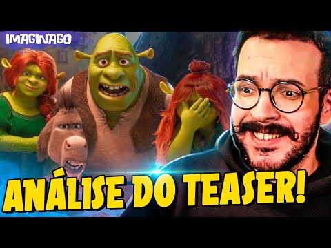 SHREK 5 É REAL: ANÁLISE DO PRIMEIRO TEASER! INACREDITÁVEL! - imaginago - #imaginews