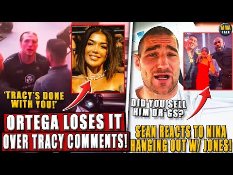 Brian Ortega LOSES IT after fan's Tracy Cortez remarks! Strickland REACTS to Nina HANGING w/ Jones