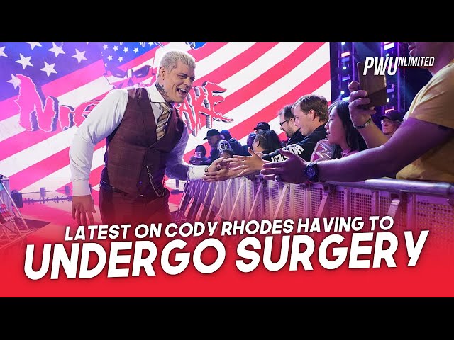 Latest Update On Cody Rhodes Having To Undergo Surgery