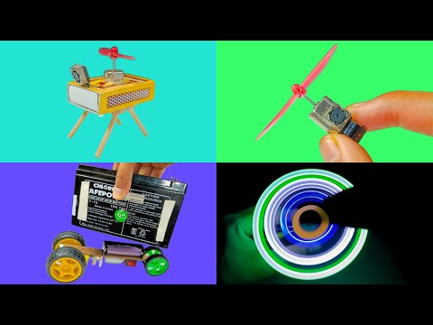 Handyman's Don't Want You To Know This! 4 AWESOME DC MOTOR LIFE HACKS! [NEW] [SIMPLE] DC MOTOR HACKS