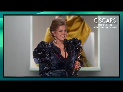 'Poor Things' Wins Best Costume Design | 96th Oscars (2024)