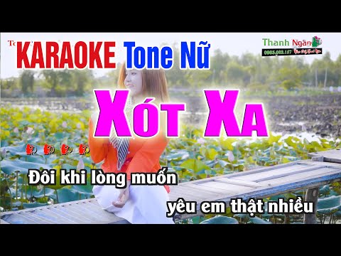 Xót Xa Karaoke Tone Nữ Dễ Hát Nhất – Karaoke Nhạc Sống Thanh Ngân