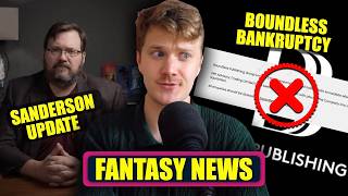 Sanderson Responds To Audible Change, Entertainment is Dying, Publisher Shuts Down || FN