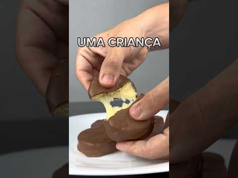ISSO AQUI ATÉ UMA CRIANÇA FAZ!!! 😮 #receitafacil #receitas #sobremesa