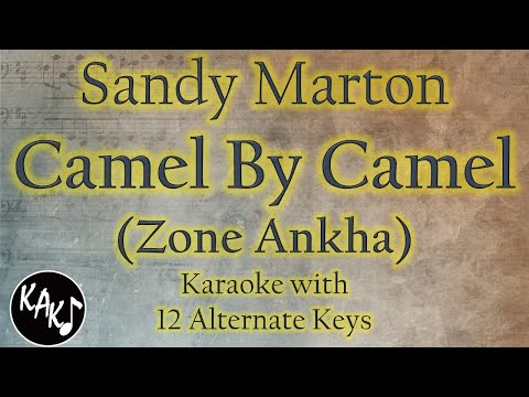 Camel By Camel (Zone Ankha) Karaoke – Sandy Marton Instrumental Lower Higher Female Original Key