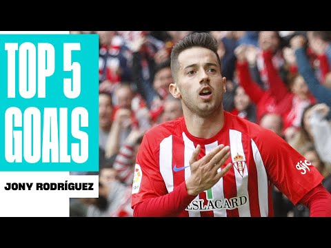 TOP GOLES Jony Rodríguez con el Real Sporting