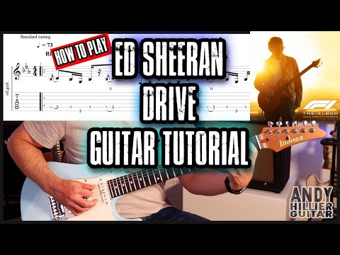 How to Play Ed Sheeran - Drive | Guitar Tutorial