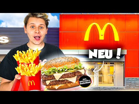 McDonald’s LÄDT MICH EIN den NEUESTEN BURGER ZU TESTEN🍔😮